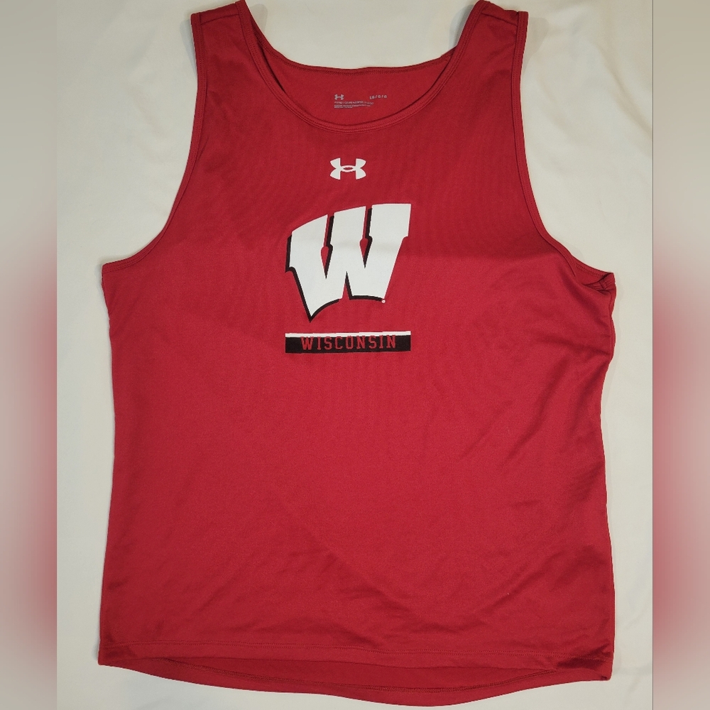 Under Armour UW Wisconsin Sleeveless Top